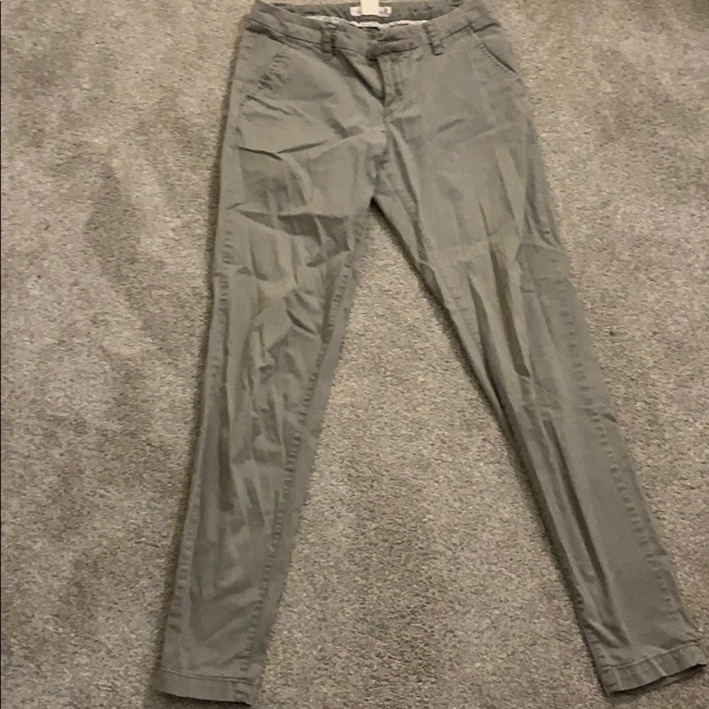 Skinny grey chinos